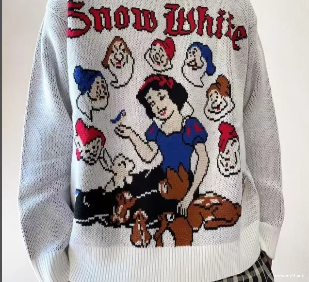 WHITE Snow SNOW SWEATER White Sweater 24FW 1003